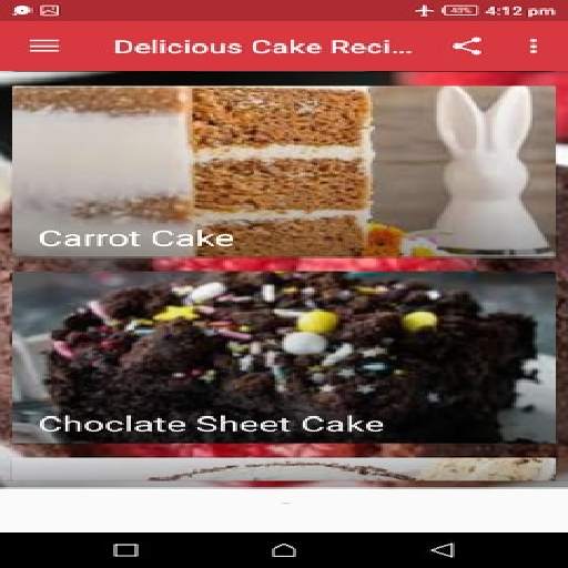 cake recipes offline screenshot 3