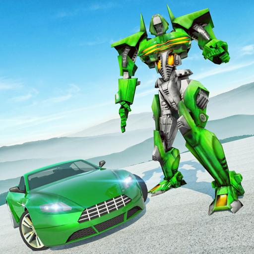 Grandiose Robot Voiture la criminalité Bataille Si icon