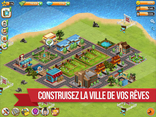 Cité village, simulation d'île screenshot 12