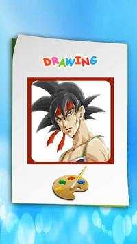 How to draw Dragon Ball Z Characters (DBZ Games) screenshot 1
