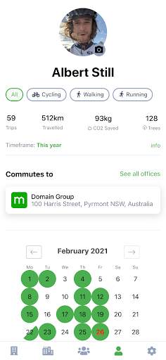 Tern - green commuting carbon footprint tracker screenshot 3