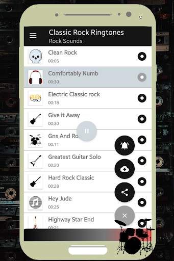 Classic Rock Ringtones Music for Cell phone free screenshot 4