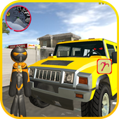 Stickman Rope Climbing Hero Gangstar Crime icon
