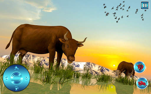 wild angry bull attack simulator स्क्रीनशॉट 2