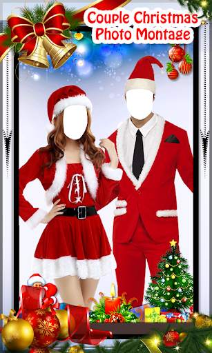 Couple Christmas Photo Montage screenshot 2