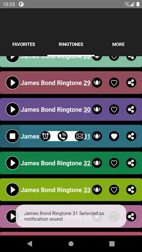 James Bond Ringtones screenshot 3