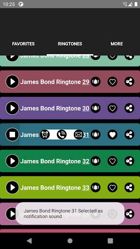 James Bond Ringtones screenshot 3