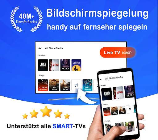Projektor - HD-Videospiegelung screenshot 1