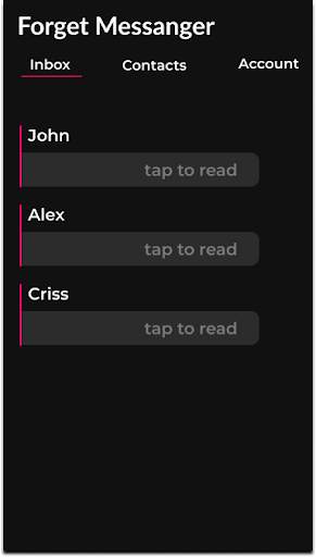 Forget Messenger screenshot 3