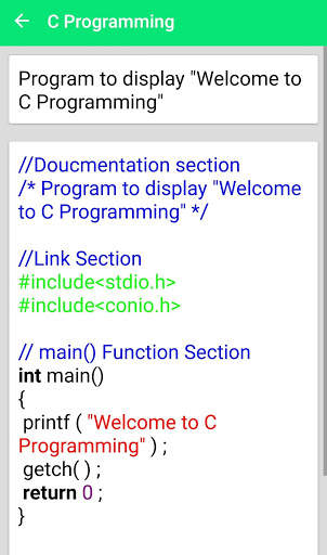 C Programming screenshot 6