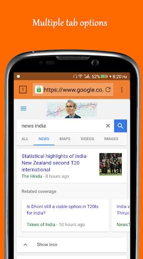 Browspeed - SuperFast Browser screenshot 3