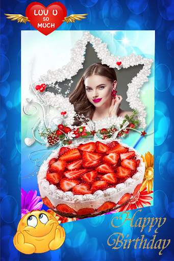 Happy Birthday Photo Frames 2021 And Stickers screenshot 3