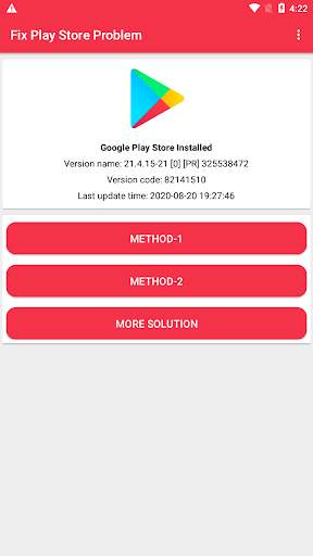 Fix Play Store Problem screenshot 1