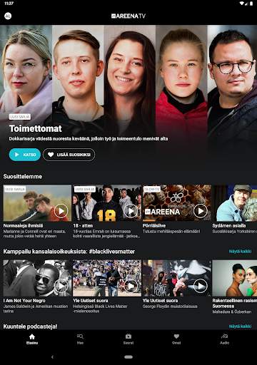 Yle Areena screenshot 1