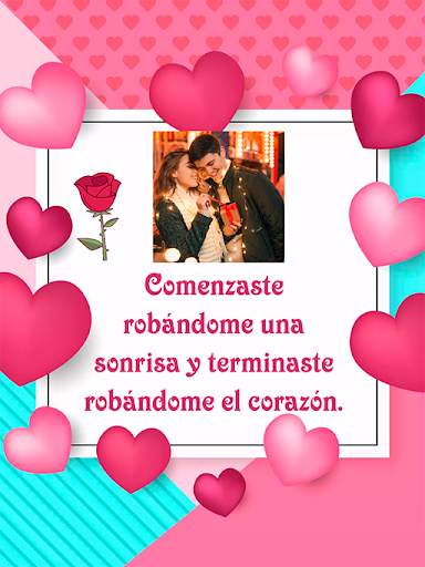 Tarjetas de amor con fotos screenshot 8