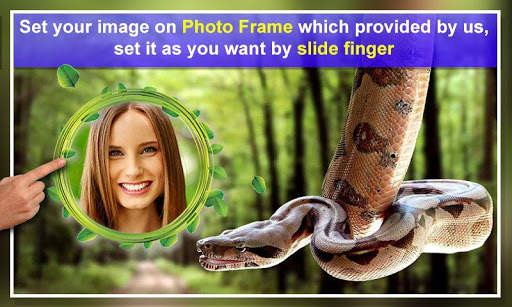 Snake Dual Photo Frames screenshot 2