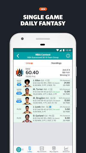 Yahoo Fantasy Sports: Football, Baseball & More screenshot 1