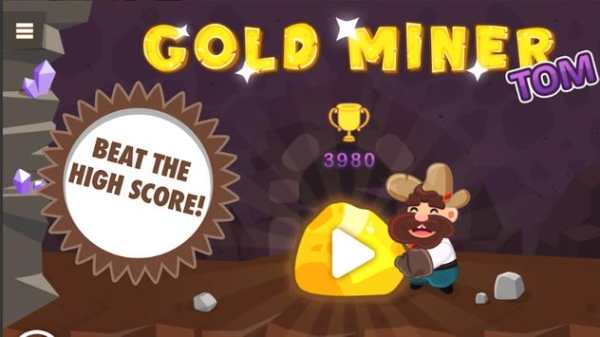 Gold  Minner  Tom: AMAZING ARCADE GAME screenshot 1