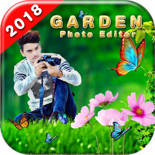 Garden Photo Editor &amp;  Background Changer icon