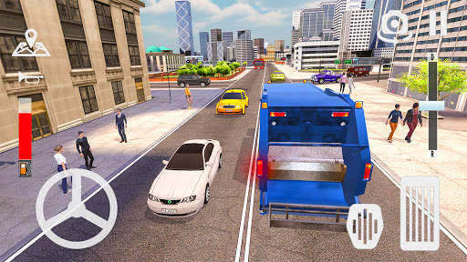 Garbage Truck Driver 2020 Games: Dump Truck Sim screenshot 12