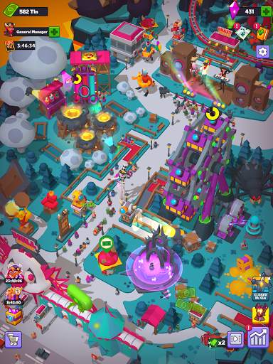 Hell Park - Idle Tycoon Games Simulator screenshot 15