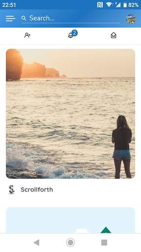 Scrollforth Social Network - Blog and make friends screenshot 7