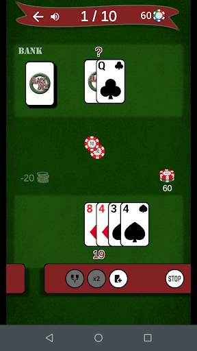 BlackJack: card game screenshot 3