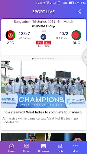 Sport Live - Cricket Live screenshot 2