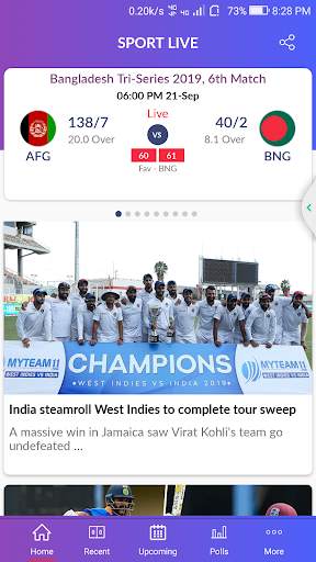 Sport Live - Cricket Live screenshot 2