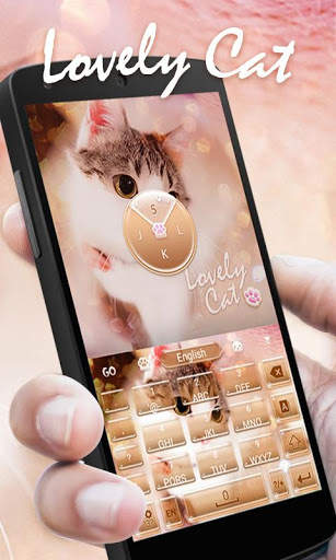 Lovely Cat Keyboard Theme स्क्रीनशॉट 3