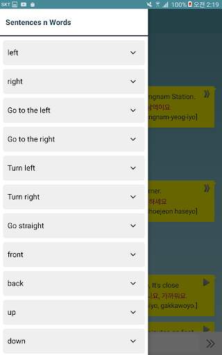 Learn Basic Korean word & phrases for free screenshot 9