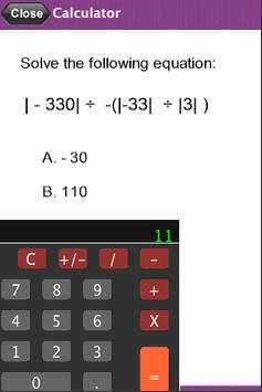 PAPA Math Practice Test Lite скриншот 4