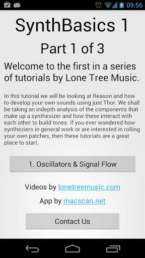 SynthBasics 1 - Part 1 of 3 screenshot 1