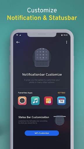 Notification Bar Photo Set : Customize Status Bar screenshot 4