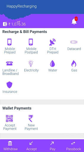 Happy Recharging : Prepaid, DTH & Bill Payment screenshot 3