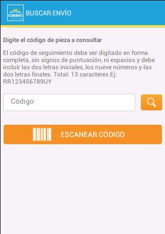 Correo Uruguayo 6 تصوير الشاشة