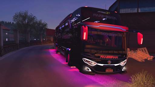 Double Decker Bus Simulator : Indonesia Bus Livery screenshot 2
