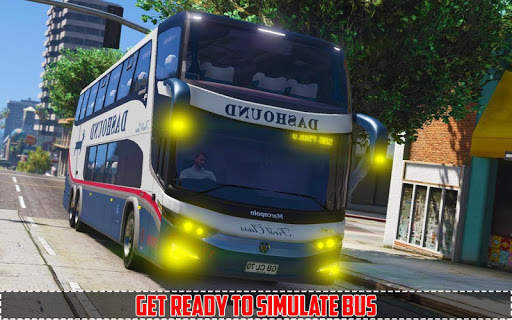 Tourist Bus Off Road Drive Sim screenshot 2