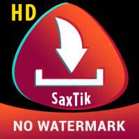 SaxTik -Video Downloader For TicTok | No Watermark logo