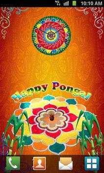 Pongal Rangoli Clock screenshot 1