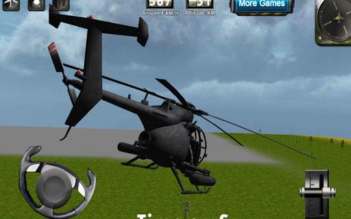 Helikopter 3D flight simulator screenshot 2