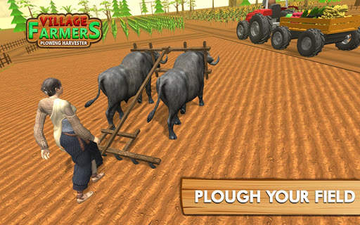Village Plow bull Farming screenshot 1