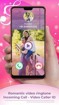 Romantic Video Ringtone for Incoming Call screenshot 4