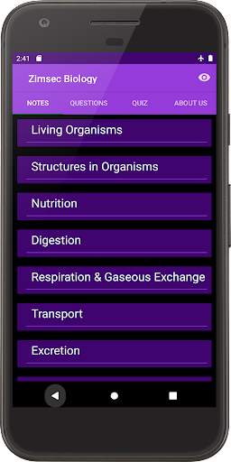 Zimsec Biology Revision screenshot 1