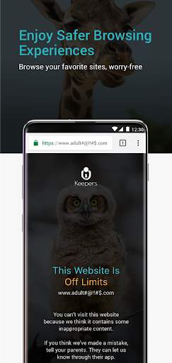 Keepers - Parental Control & Location Tracker App скриншот 8