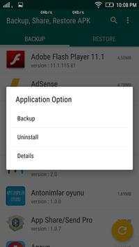 Backup, Restore, Share APK screenshot 3