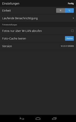 Yahoo Wetter screenshot 14