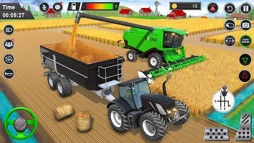 Real Tractor Driving Games screenshot 6