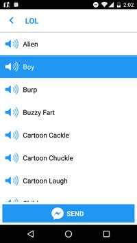 Funny Sound for FB Messenger screenshot 3