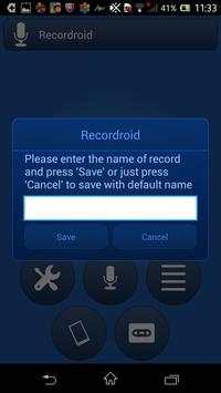 Recordroid screenshot 7
